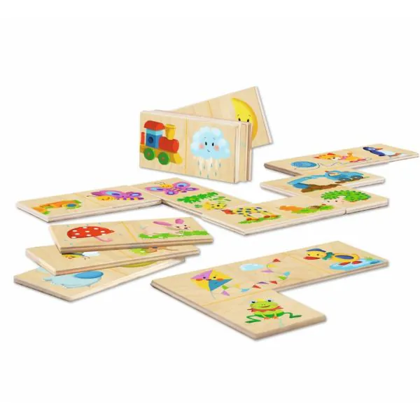 Schmidt Spiele Bilderschlange, Legespiel aus Holz, 20 Teile Black Friday Preise