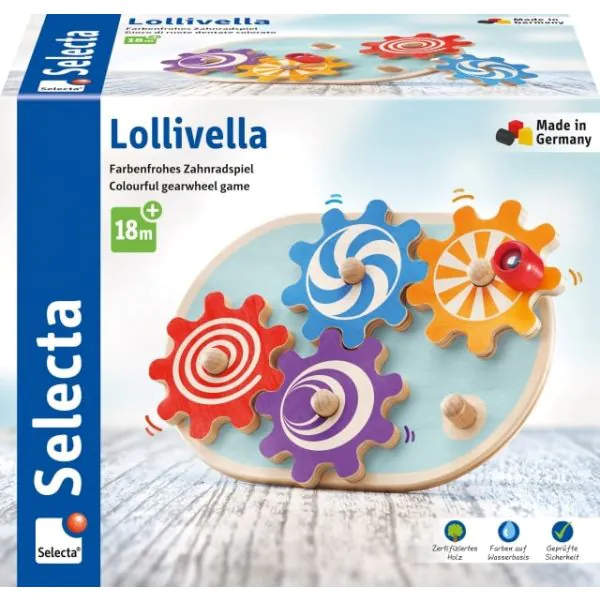 Schmidt Spiele Lollivella, Zahnradspiel, 17,5 cm Online