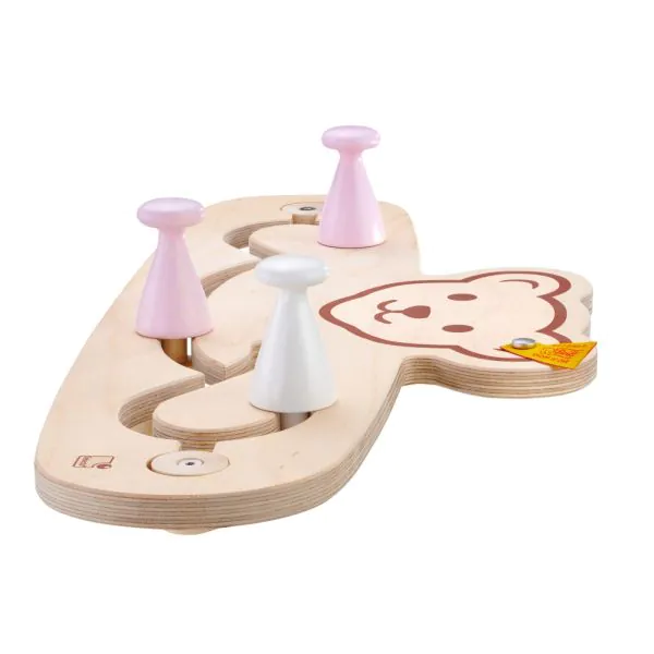 Schmidt Spiele Steiff: Garderobe mit 5 Haken, 44 x 19 cm Auslauf