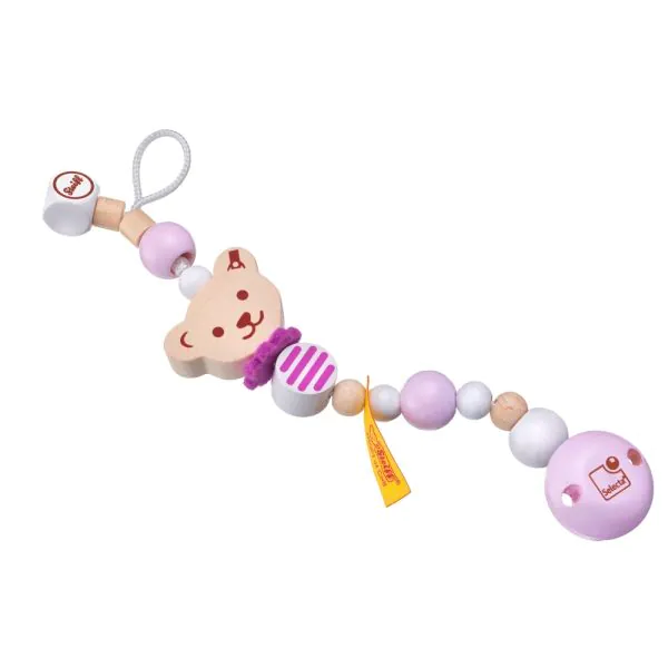 Schmidt Spiele Steiff: Schnullerkette rosa, 21 cm Hotsell