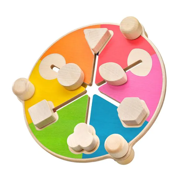Schmidt Spiele Coloformi, Schiebespaß mit Farben und Formen, 19,5 cm