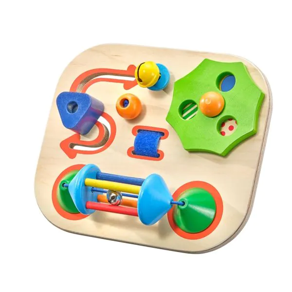 Schmidt Spiele Carusello, Motorikbrett für unterwegs, 19 cm