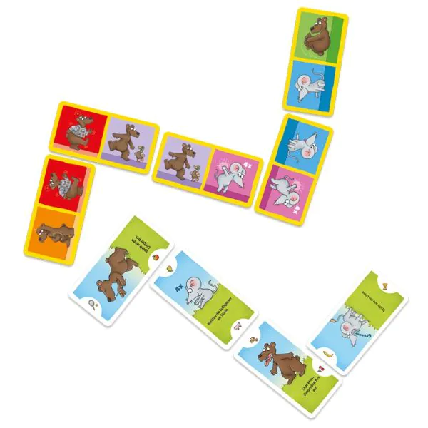 Schmidt Spiele Mauseschlau & Bärenstark: Fit und Clever, Kinderkartenspiel Versandkostenfrei