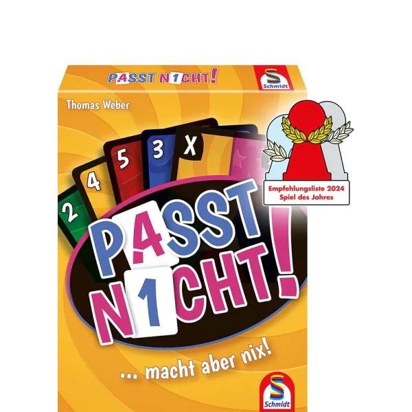 Schmidt Spiele Passt nicht!, Kartenspiel