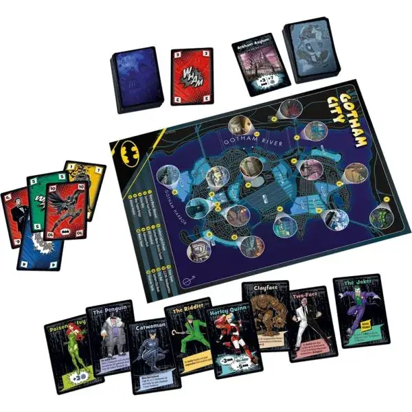 Schmidt Spiele DC Super Hero: Batman – Chaos City, Kartenspiel Preisnachlass