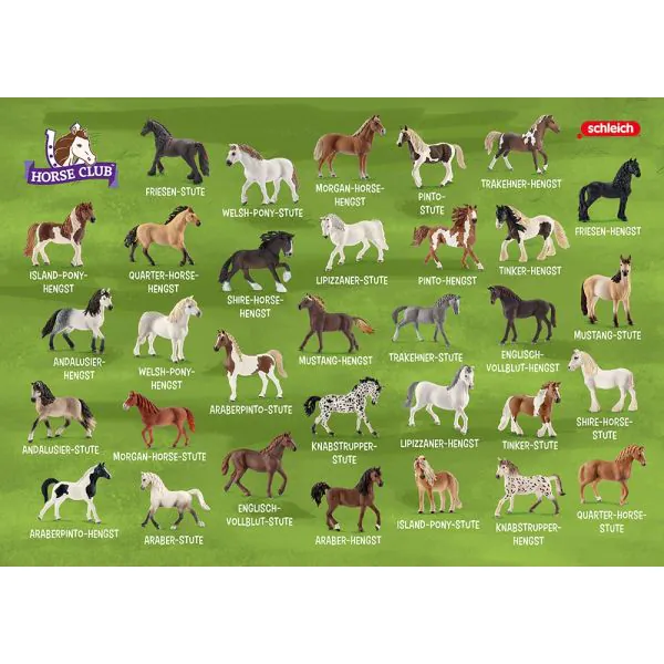 Schmidt Spiele Schleich ®: Horse Club – Pferdepaare in der Metalldose Cyber Monday
