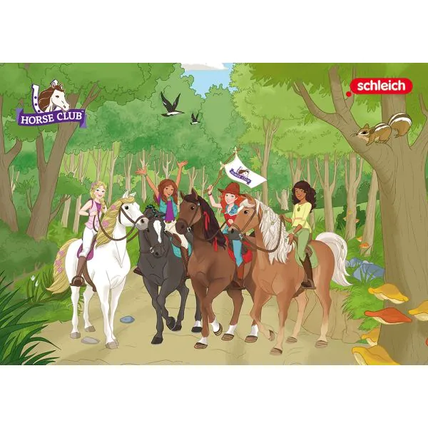 Schmidt Spiele Schleich ®: Horse Club – Pferdepaare in der Metalldose Cyber Monday