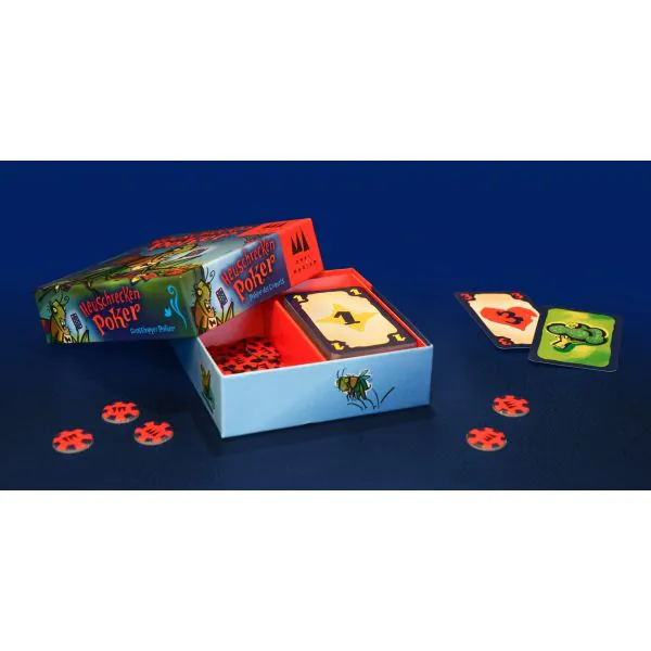 Schmidt Spiele Drei Magier®: Heuschrecken Poker, Kartenspiel Osterangebot