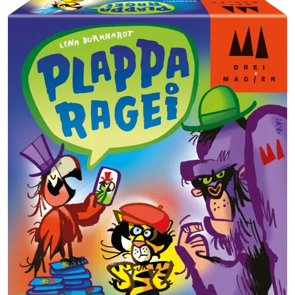 Schmidt Spiele Drei Magier®: Plapparagei, Kartenspiel