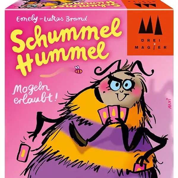 Schmidt Spiele Drei Magier®: Schummel Hummel, Kartenspiel