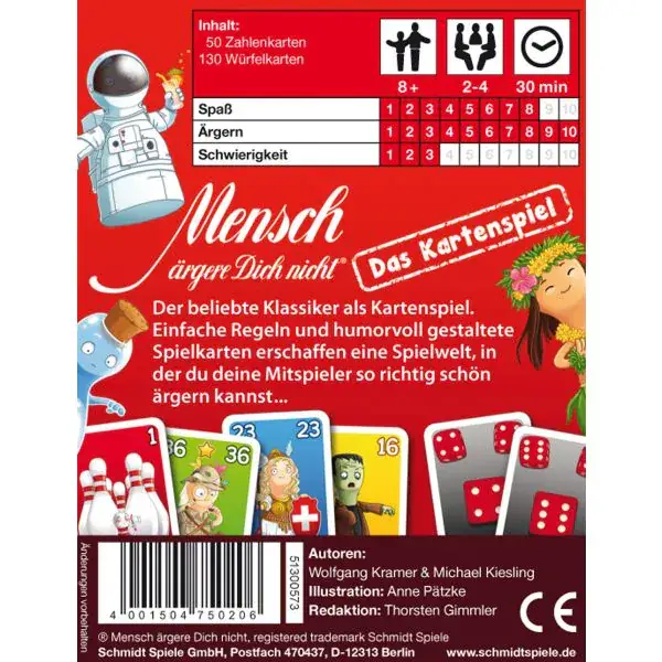 Schmidt Spiele Mensch ärgere Dich nicht® - Das Kartenspiel Blitzangebot