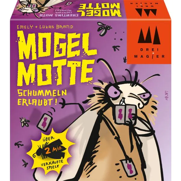 Schmidt Spiele Drei Magier®: Mogel Motte, Kartenspiel