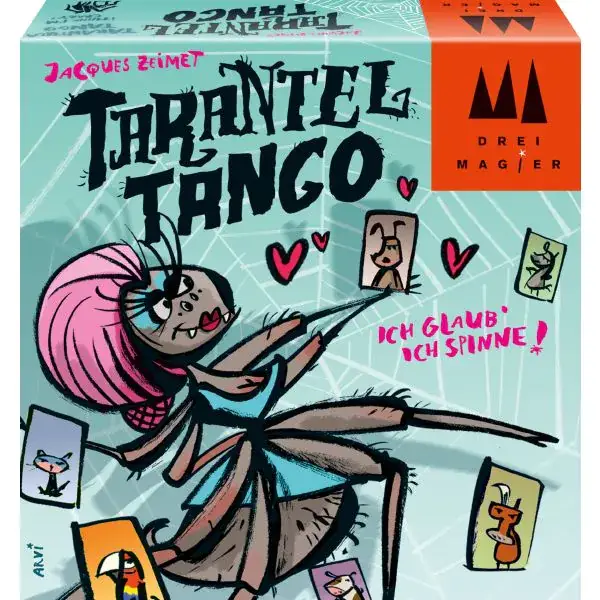 Schmidt Spiele Drei Magier®: Tarantel Tango, Kartenspiel