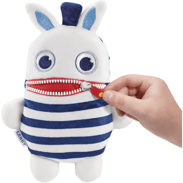 Schmidt Spiele Sorgenfresser Lanky, klein, 18 cm, Zoo Babies Edition Neueste Stile