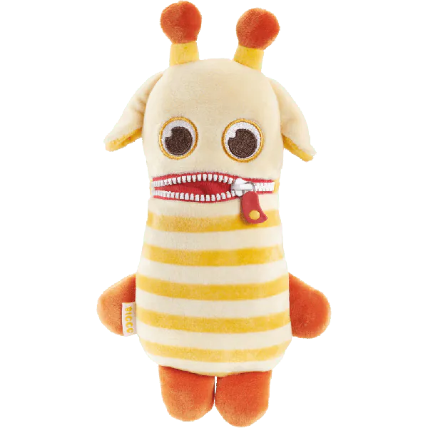 Schmidt Spiele Sorgenfresser Biggo, klein, 22 cm, Zoo Babies Edition