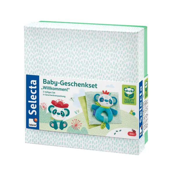 Schmidt Spiele TULIP'S GARDEN by SELECTA Soft Toy: Baby-Geschenkset, Willkommen!, 3-teilig Hotsell