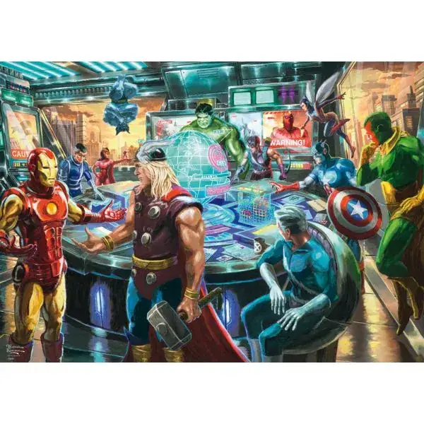 Schmidt Spiele Thomas Kinkade Studios: MARVEL - The Avengers, 1.000 Teile Puzzle Kostenloser Versand