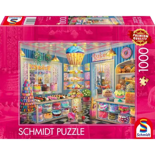 Schmidt Spiele Bunte Bäckerei, 1.000 Teile Puzzle