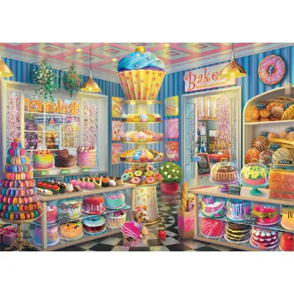 Schmidt Spiele Bunte Bäckerei, 1.000 Teile Puzzle Begrenztes Angebot