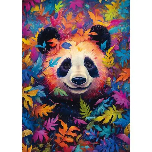 Schmidt Spiele Pandabär im Regenbogenwald, 1.000 Teile Puzzle Saisonschlussverkauf