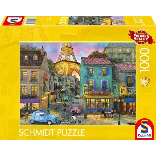 Schmidt Spiele In den Straßen von Paris, 1.000 Teile Puzzle