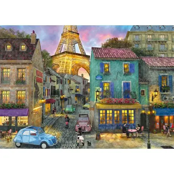 Schmidt Spiele In den Straßen von Paris, 1.000 Teile Puzzle Black Friday