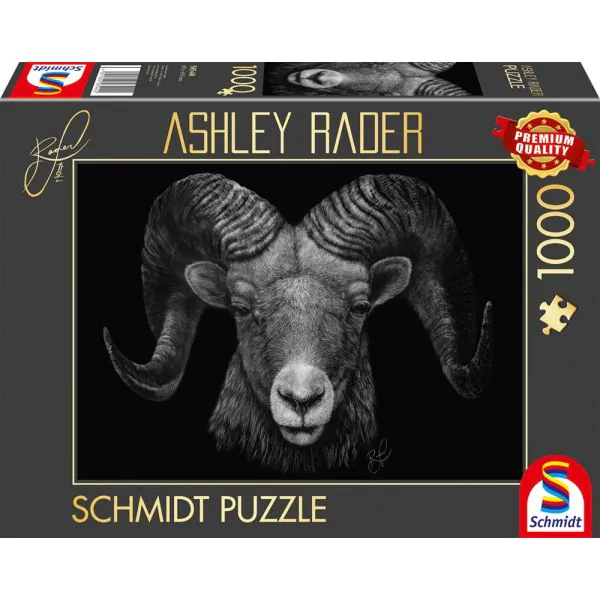 Schmidt Spiele Ashley Rader: Dominance - Widder, Im Zeichen des Feuers, 1.000 Teile Puzzle