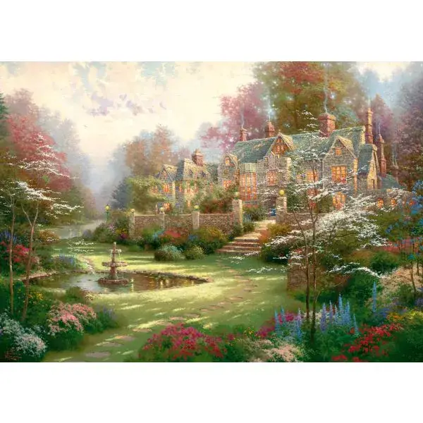 Schmidt Spiele Thomas Kinkade: Landsitz, 2.000 Teile Puzzle Kauf eins, bekomm eins gratis