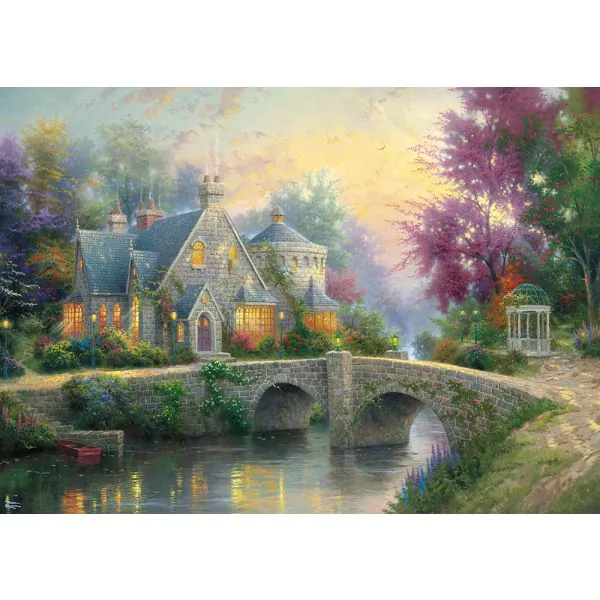 Schmidt Spiele Thomas Kinkade: Abendstimmung, 3.000 Teile Puzzle Tägliche Deals