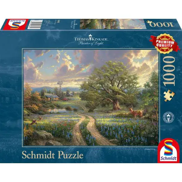 Schmidt Spiele Thomas Kinkade: Painter of Light - Country Living, 1.000 Teile Puzzle