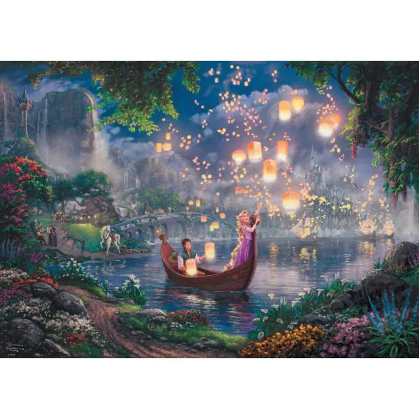 Schmidt Spiele Thomas Kinkade: Painter of Light - Disney Rapunzel, 1.000 Teile Puzzle Bis zu 60% Rabatt