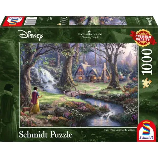 Schmidt Spiele Thomas Kinkade: Painter of Light - Disney Schneewittchen, 1.000 Teile Puzzle