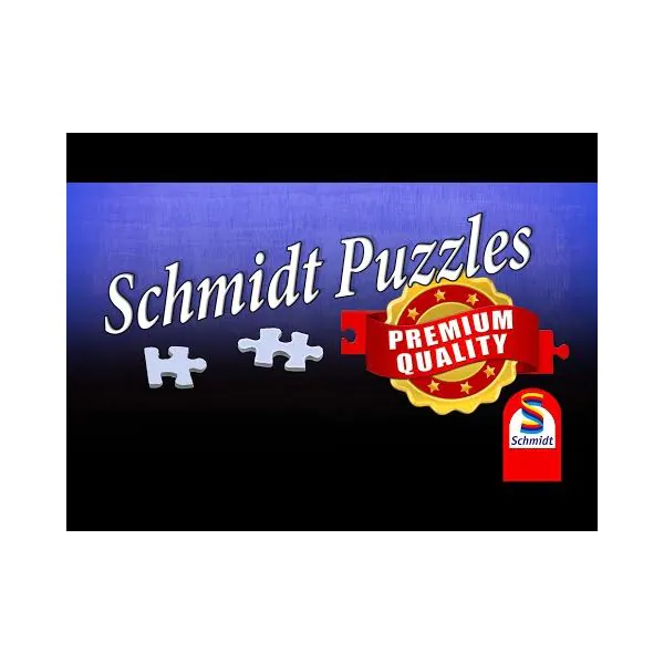 Schmidt Spiele Thomas Kinkade Studios: Painter of Light - Der Weihnachtsmann und seine Wichtel - Limited Edition, 1.000 Teile Puzzle