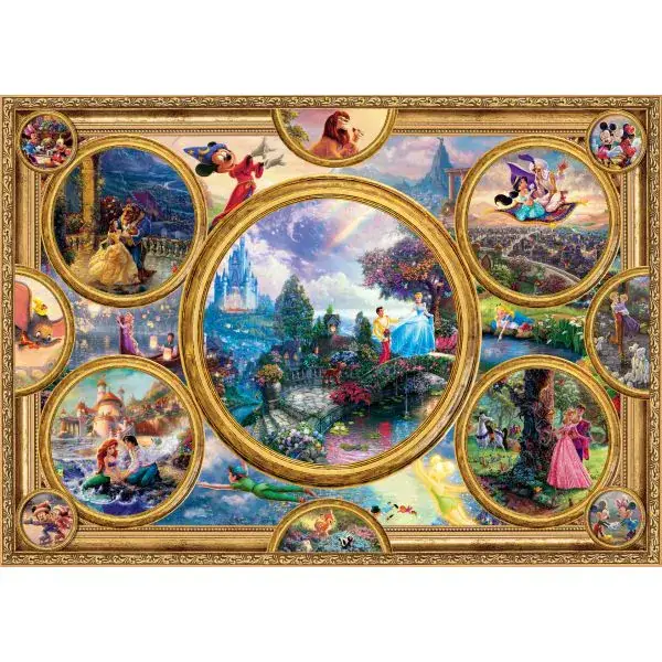 Schmidt Spiele Thomas Kinkade Studios: Disney Dreams Collection, 2.000 Teile Puzzle Super Rabatt
