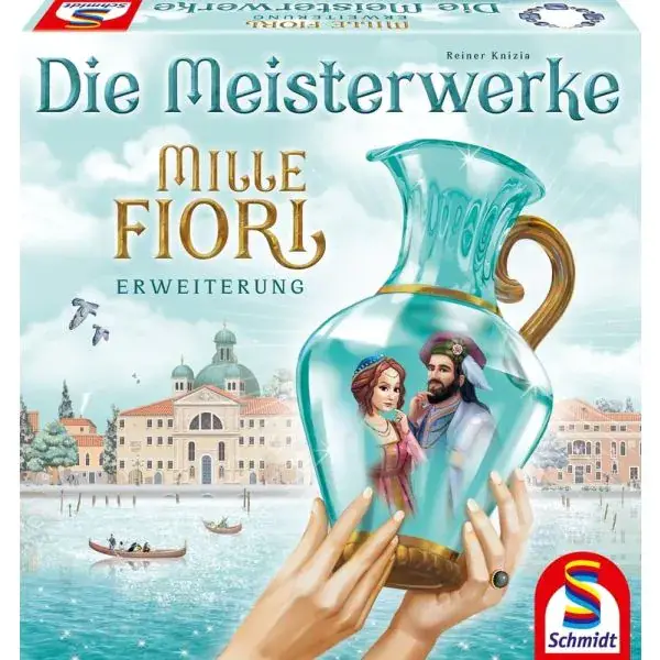 Schmidt Spiele Mille Fiori, Die Meisterwerke – Erweiterung , Familienspiel