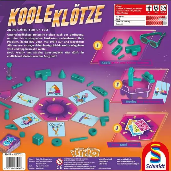 Schmidt Spiele Koole Klötze , Familienspiel 50% Rabatt für begrenzte Zeit