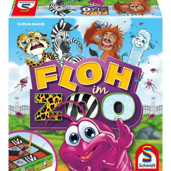 Schmidt Spiele Floh im Zoo, Kinderspiel