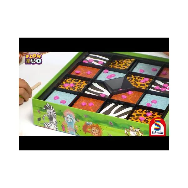 Schmidt Spiele Floh im Zoo, Kinderspiel Auslauf