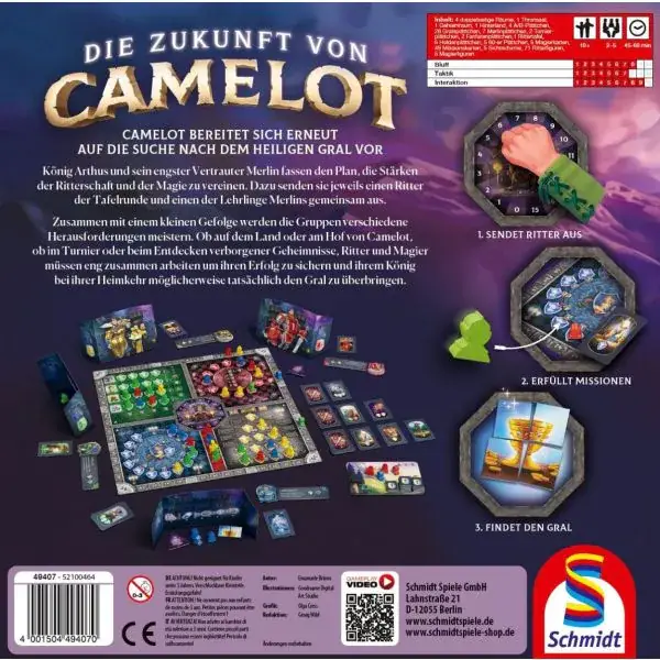 Schmidt Spiele Die Zukunft von Camelot, Familienspiel Angebote