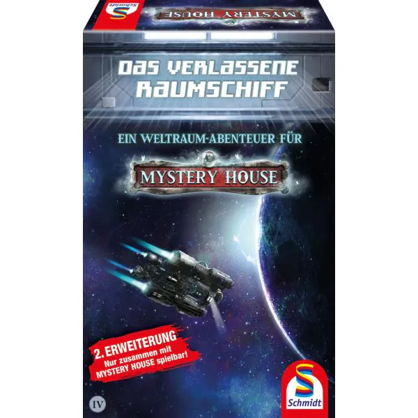 Schmidt Spiele Mystery House, Das verlassene Raumschiff, 2. Erweiterung, Familienspiel