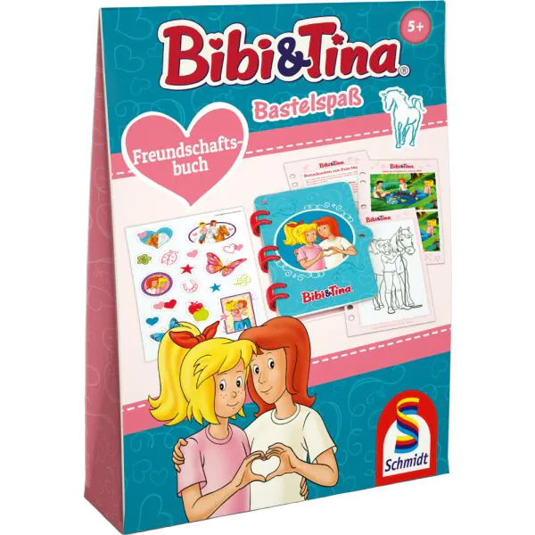 Schmidt Spiele Bibi & Tina, Bastelspaß, Freundschaftsbuch