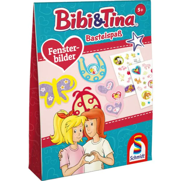Schmidt Spiele Bibi & Tina, Bastelspaß, Fensterbilder