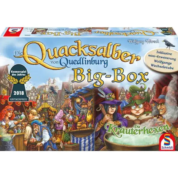 Schmidt Spiele Big Box: Die Quacksalber von Quedlinburg