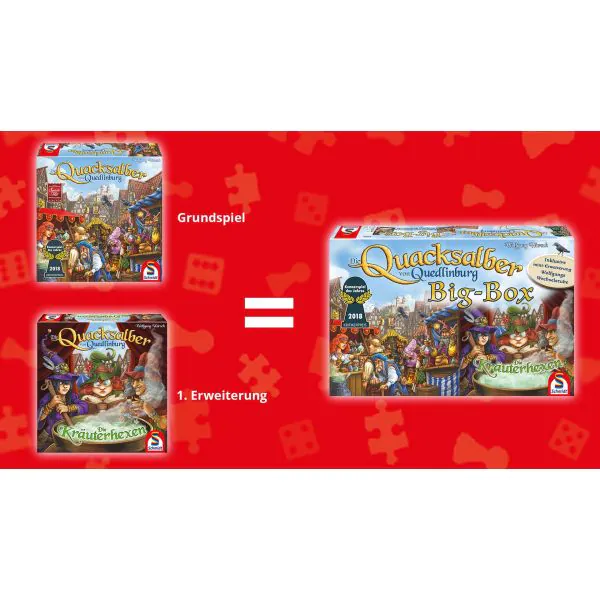 Schmidt Spiele Big Box: Die Quacksalber von Quedlinburg Großer Ausverkauf