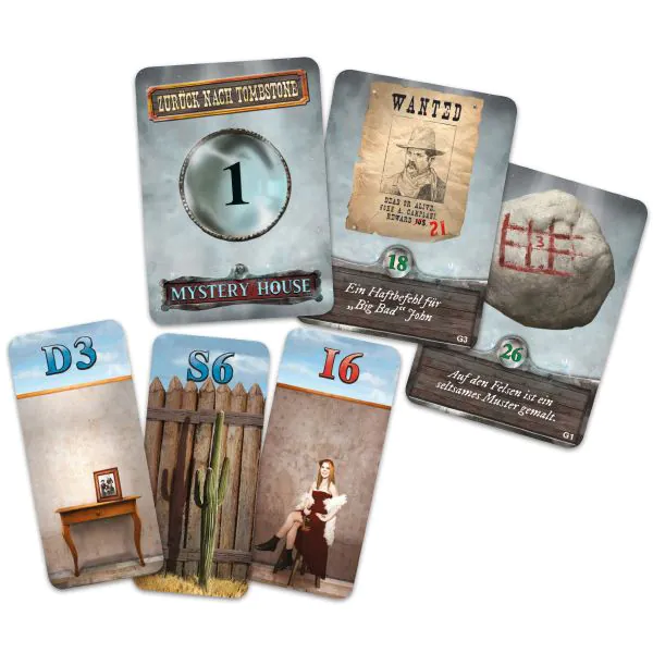 Schmidt Spiele Mystery House, Zurück nach Tombstone, 1. Erweiterung Begrenztes Angebot