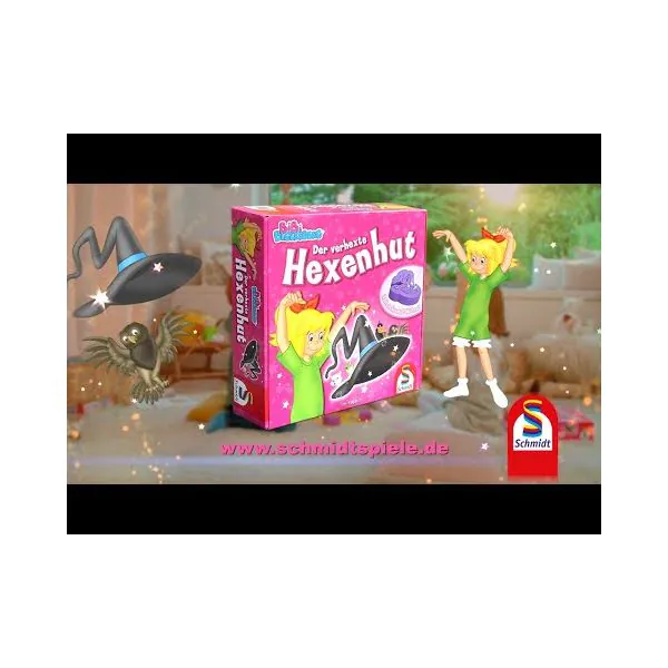 Schmidt Spiele Bibi Blocksberg: Der verhexte Hexenhut, Kinderspiel Muttertagsangebot