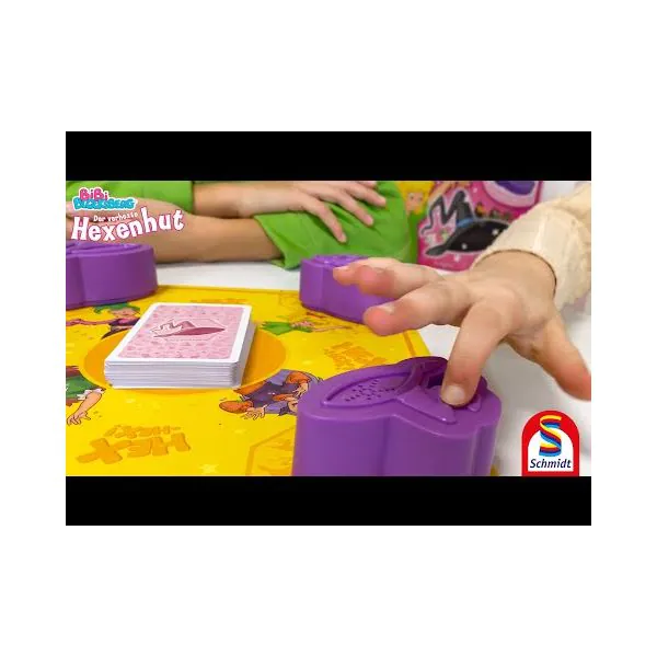 Schmidt Spiele Bibi Blocksberg: Der verhexte Hexenhut, Kinderspiel Muttertagsangebot