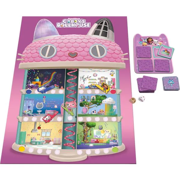 Schmidt Spiele Gabby's Dollhouse: Eine miau-tastische Schnitzeljagd, Kinderspiel Jubiläumsangebot
