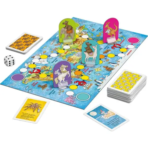 Schmidt Spiele Mauseschlau & Bärenstark: Unsere Erde, Reisespiel in der Metalldose Neueste Mode