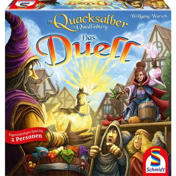Schmidt Spiele Die Quacksalber von Quedlinburg – Das Duell, Familienspiel